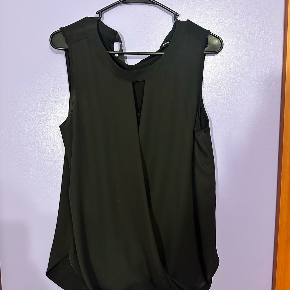 Elegant Black Sleeveless Top